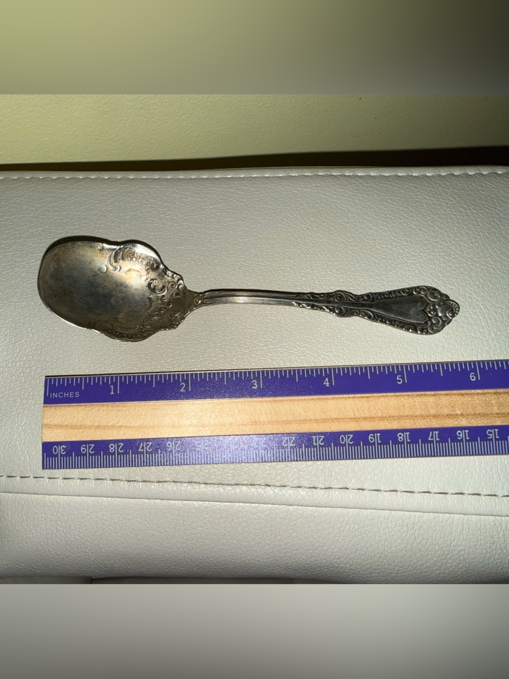 Plymouth Silverplate by International Silver (1897) Sugar Spoon - 6"